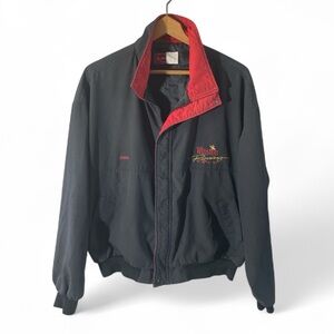 Z1- Winston Racing Men’s Vintage Black and Red Men's Jacket